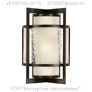 818081 Singapore Moderne Outdoor 15" Outdoor Wall Sconce уличный настенный светильник, Fine Art Lamps