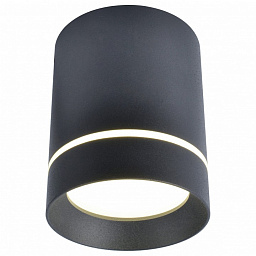 A1909PL-1BK Arte Lamp точечный накладной светильник черный цилиндрический