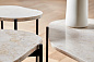 La Terra occasional table Small Ivory Woud, кофейный столик — фото 4