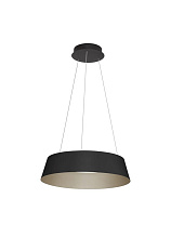 Triac Dimmable Sandy Black Aluminium & Champagne Gold LED 53Watt 220-240 Volt 1982Lm 3000K IP20 D: 54 H: 200 cm