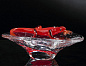 TRAY WITH GEKO Стеклянная центральная часть VGnewtrend — фото 3