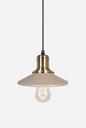 442602 Globen Lighting Disc подвесной светильник с дисковым плафоном цвета глины