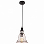 LOFT1812 Loft it Glass bell подвесной светильник, 60Вт, черный