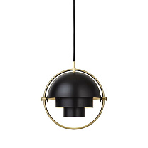 Multi-lite - suspension - Small/Laiton et noir