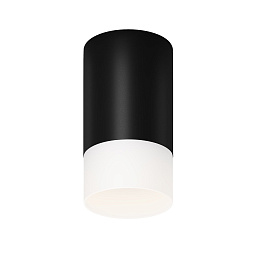 O499CL-L10B3K Maytoni Ember потолочный светильник с белым рассеивателем черного цвета