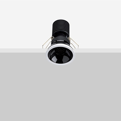 Встраиваемый светильник черный 10 Flexalighting