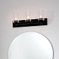 Amity 23 Inch 3 Light Vanity Light with Clear Seeded Glass Black настенный светильник 37489 Kichler — фото 4