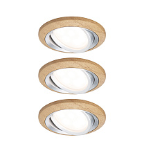 Downlight Lanati 3-piece set round 30° Coin