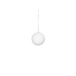 2483-0100 Luna Design House Stockholm Небольшой шарообразный подвесной светильник белого цвета