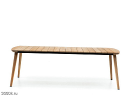 Fynn outdoor Уличный стол из тикового дерева Minotti