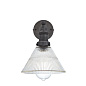 Brooklyn Ribbed Glass Funnel Wall Sconce подвесной светильник Industville