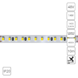 A4812010-08-4K Arte Lamp Tape лента светодиодная 15000lm 4200K