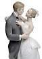 1008509 Lladro Lovers Waltz фарфоровая фигурка танцующей пары в позе вальса — фото 2