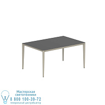 СТОЛ U-NITE 150X100CM ГРИБ С КЕРАМИЧЕСКОЙ СТОЛЕШНИЦЕЙ ЧЕРНЫЙ Royal Botania