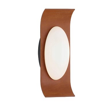 Бра Arteriors Jeter, коньячная кожа