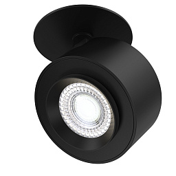 C063CL-L12B4K Maytoni Treo потолочный светильник поворотный черный цилиндрический