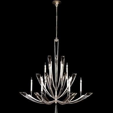 789840 Vol de Cristal 54" Round Chandelier люстра, Fine Art Lamps