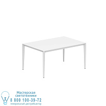 СТОЛ U-NITE 150X100CM БЕЛЫЙ С КЕРАМИЧЕСКОЙ СТОЛЕШНИЦЕЙ БЕЛЫЙ Royal Botania