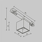 TR133-2-7W3K-BS Maytoni Alfa S Трековый светильник 7W 390лм Черный — фото 8