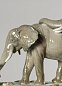 Фарфоровая скульптура стада слонов We Follow in Your Steps Lladro, цветная роспись 01009388 — фото 4