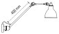 Настенный светильник Lampe Gras N°304 L40 DCW éditions, с выключателем — фото 3