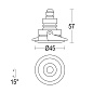 Грунтовый светильник MicroSegno 45 Adjustable Ghidini GH2054 — фото 4
