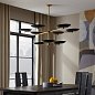 Люстра Arteriors Griffith, бронза и античная латунь — фото 1