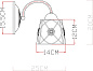 Бра Arte Lamp FORTUNA A5495AP-1BR — фото 4