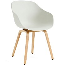 About A Chair AAC 222, основание дуб, лак на водной основе / корпус полипропилен, меланжевый кремовый