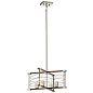 Lente 4 Light Pendant Brushed Nickel подвесной светильник 44253NI Kichler — фото 1