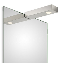 FLAT 1 LED - Satin-finished nickel