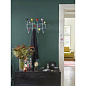 20119105 Hang It All Vitra Вешалка настенная ореховая с коричневыми шарами — фото 2