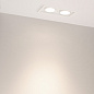 Поворотный встраиваемый светильник Arlight MS-VORTEX-BUILT-S210x117-2x20W — фото 4