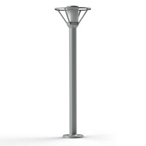 Bermude N° 4; Frosted glass E27 105W; Silk grey