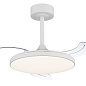 9008 Mantra SLIM FAN светильник с вентилятором 45W 5000lm 2700-5000K — фото 7