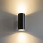 Настенный светильник Look AP2 ROUND D60 H150 Ideal Lux 164847, медь — фото 4