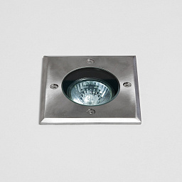 1312003 Astro lighting Gramos встраиваемый в грунт светильник с квадратной рамкой из брашированной стали
