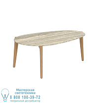 СТОЛИК ДЛЯ ЧАЯ 100X60CM H40 КЕРАМИЧЕСКИЙ ТРАВЕРТИН Royal Botania