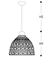 492/64 Crowns подвесной светильник Italamp