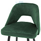 112055 Counter Stool Avorio roche green velvet Eichholtz