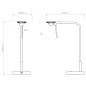 1444008 Miura Desk USB Astro lighting настольная рабочая лампа матовое золото — фото 10