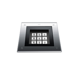 Грунтовый проходной светильник Simes Zip квадратный Comfort S.8896