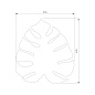 Настенный светильник Monstera TK Lighting a065335 — фото 2