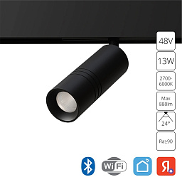 A5741PL-1BK Arte Lamp EXPERT магнитный светильник цилиндрической формы черного цвета 48V