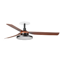 PUNT TAK RECESSED M Black/walnut fan 4000K