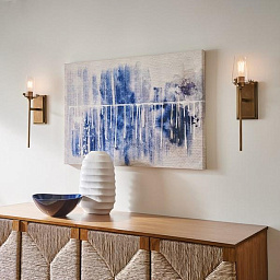 Alton 1 Light Wall Sconce Natural Brass настенный светильник 45295NBR Kichler