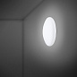 F07G53 01 Fabbian Lumi White AP PL LED S настенный светильник из белого выдувного стекла белый — фото 1