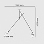 T02-S21-01LY Astep VV Cinquanta SP потолочный светильник красный; синий; жёлтый — фото 3