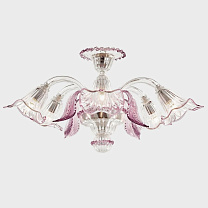 Afrodite Ceiling Lamp Розовый / 5 / Хром