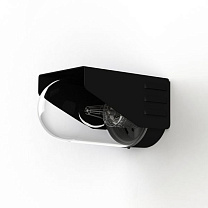 RP 195 N° 3; Clear glass E27 52W; Velvet black